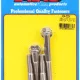 SB Chevy hex short water pump bolt kit