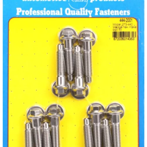 Mopar 273-440 wedge hex intake manifold bolt kit