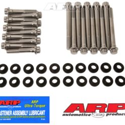SB Ford w/W heads. SS 12pt head bolt kit