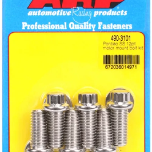 Pontiac SS 12pt motor mount bolt kit