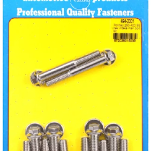 Pontiac 350-400 SS hex intake manifold bolt kit