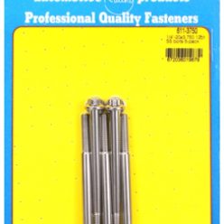 "1/4""-20 x 3.750 12pt SS bolts" (5pcs)