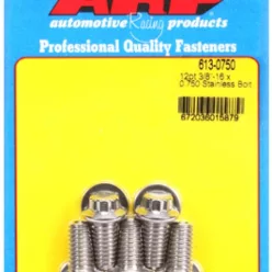 "3/8""-16 x 0.750 12pt SS bolts" (5pcs)