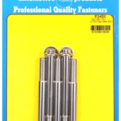 "3/8""-16 x 4.000 12pt SS bolts" (5pcs)