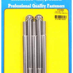 "3/8""-16 x 5.000 12pt SS bolts" (5pcs)