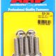 "3/8""-16 x 1.250 hex SS bolts" (5pcs)
