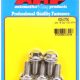 "3/8""-16 x 0.750 hex 7/16 wrenching SS bolts" (5pcs)