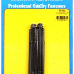   "1/4""-20 x 4.500 12pt black oxide bolts" (5pcs)