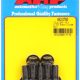 "3/8""-16 x 0.750 12pt black oxide bolts" (5pcs)