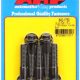 "3/8""-16 x 1.750 12pt black oxide bolts" (5pcs)