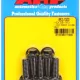 "3/8""-16 X 1.000 hex black oxide bolts" (5pcs)