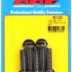 "3/8""-16 X 1.250 hex black oxide bolts" (5pcs)