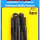 "3/8""-16 X 3.000 hex black oxide bolts" (5pcs)