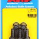 "3/8""-16 x 1.000 hex 7/16 wrenching black oxide bolts"(5pcs