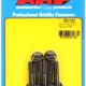 M6 x 1.00 x 30 hex black oxide bolts (5pcs)
