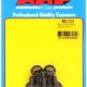 M6 x 1.00 x 12  hex black oxide bolts (5pcs)