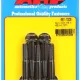 M8 x 1.25 x 45 hex black oxide bolts (5pcs)