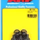 M8 x 1.25 x 12  hex black oxide bolts (5pcs)