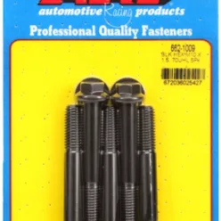 M10 x 1.50 x 70 hex black oxide bolts (5pcs)