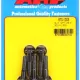 M6 x 1.00 x 30 12pt black oxide bolts (5pcs)