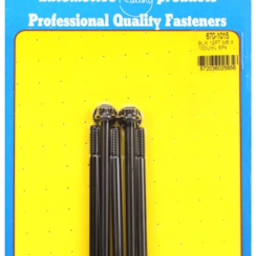 M6 x 1.00 x 100 12pt black oxide bolts (5pcs)