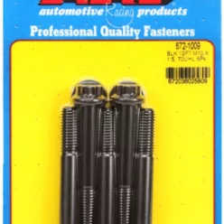 M10 x 1.50 x 70 12pt black oxide bolts (5pcs)