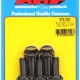 M10 x 1.25 x 25 12pt black oxide bolts (5pcs)