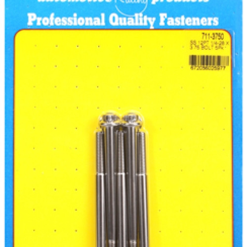 "1/4""-28 x 3.750 12pt SS bolts" (5pcs)