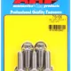 "3/8""-24 x 1.000 12pt SS bolts" (5pcs)
