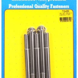 "3/8""-24 x 4.250 12pt SS bolts" (5pcs)