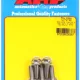"1/4""-28 x .750 hex SS bolts" (5pcs)