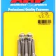 "1/4""-28 x 1.250 hex SS bolts" (5pcs)
