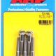 "1/4""-28 x 1.500 hex SS bolts" (5pcs)