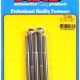 "1/4""-28 x 3.000 hex SS bolts" (5pcs)