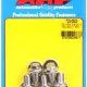 "3/8""-24 x  .500 hex SS bolts" (5pcs)