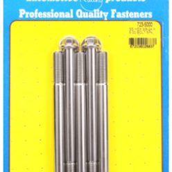 "3/8""-24 x 5.000 hex SS bolts" (5pcs)