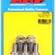 "3/8""-24 x  .750 hex 7/16 wrenching SS bolts" (5pcs)