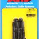"1/4""-28 x 1.750 12pt black oxide bolts" (5pcs)