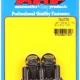"3/8""-24 x .750 12pt 7/16 wrenching black oxide bolts" 5pcs