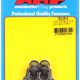"1/4""-28 x .515 hex black oxide bolts" (5pcs)