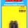 "1/4""-28 x .750 hex black oxide bolts" (5pcs)