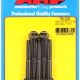 "1/4""-28 x 2.000 hex black oxide bolts" (5pcs)