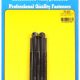 "1/4""-28 x 4.000 hex black oxide bolts" (5pcs)