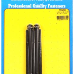   "1/4""-28 x 4.500 hex black oxide bolts" (5pcs)