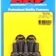 "3/8""-24 x  .750 hex black oxide bolts" (5pcs)