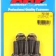 "3/8""-24 x 1.000 hex black oxide bolts" (5pcs)