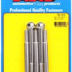 M8 x 1.25 x 80 hex SS bolts (5pcs)