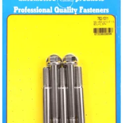 M10 x 1.50 x 90  hex SS bolts (5pcs)