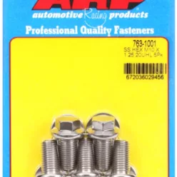 M10 x 1.25 x 20 hex SS bolts (5pcs)