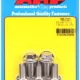 M10 x 1.25 x 20 hex SS bolts (5pcs)